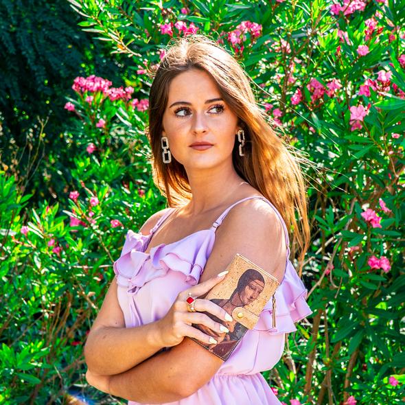 Kork Portemonnaie "Ameixoeira" - OLÁ KORK