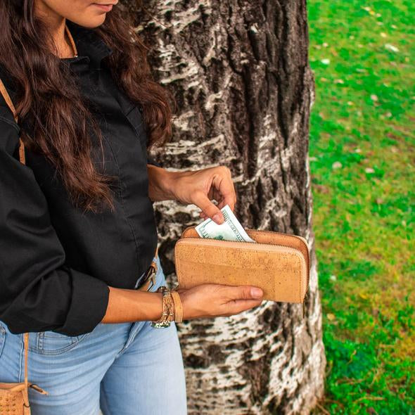 Kork Portemonnaie "Gâmbia-Pontes-Alto da Guerra" - OLÁ KORK